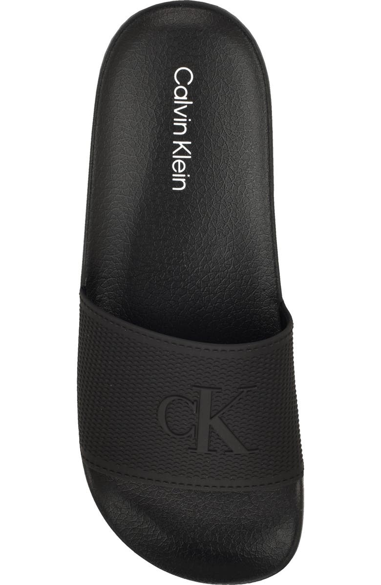 Calvin Klein Adair Slide Sandal, Alternate, color, Black