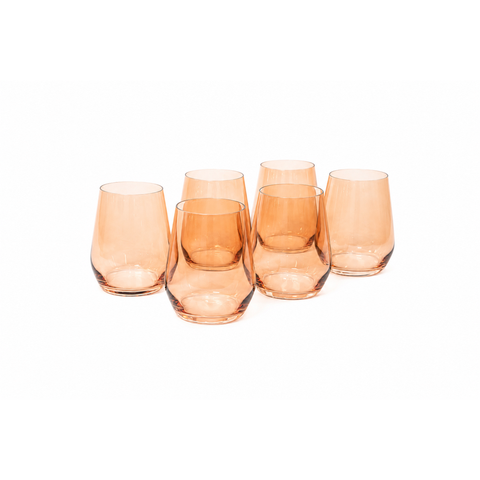 Stemless Wine Glass - Set of 6
