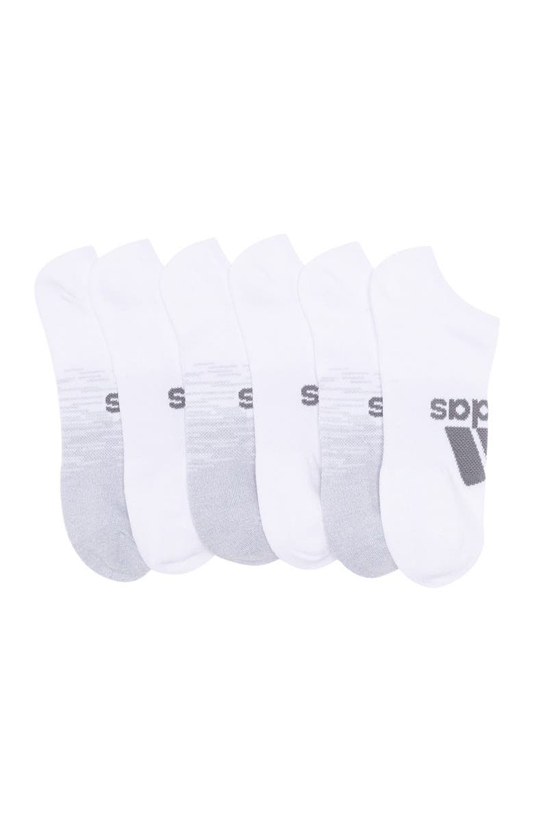 adidas Superlite No Show Socks - Pack of 6, Main, color, 