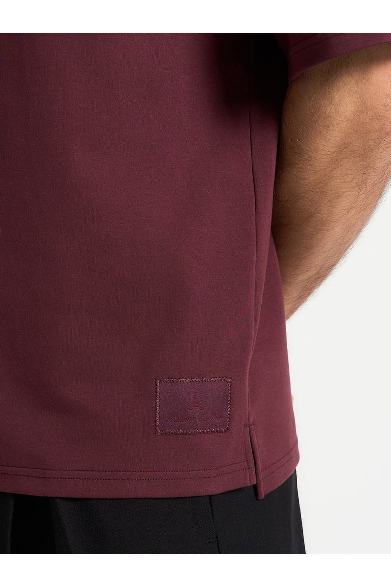 Relaxed Fit Cotton T-Shirt, Alternate, color, Wine Red