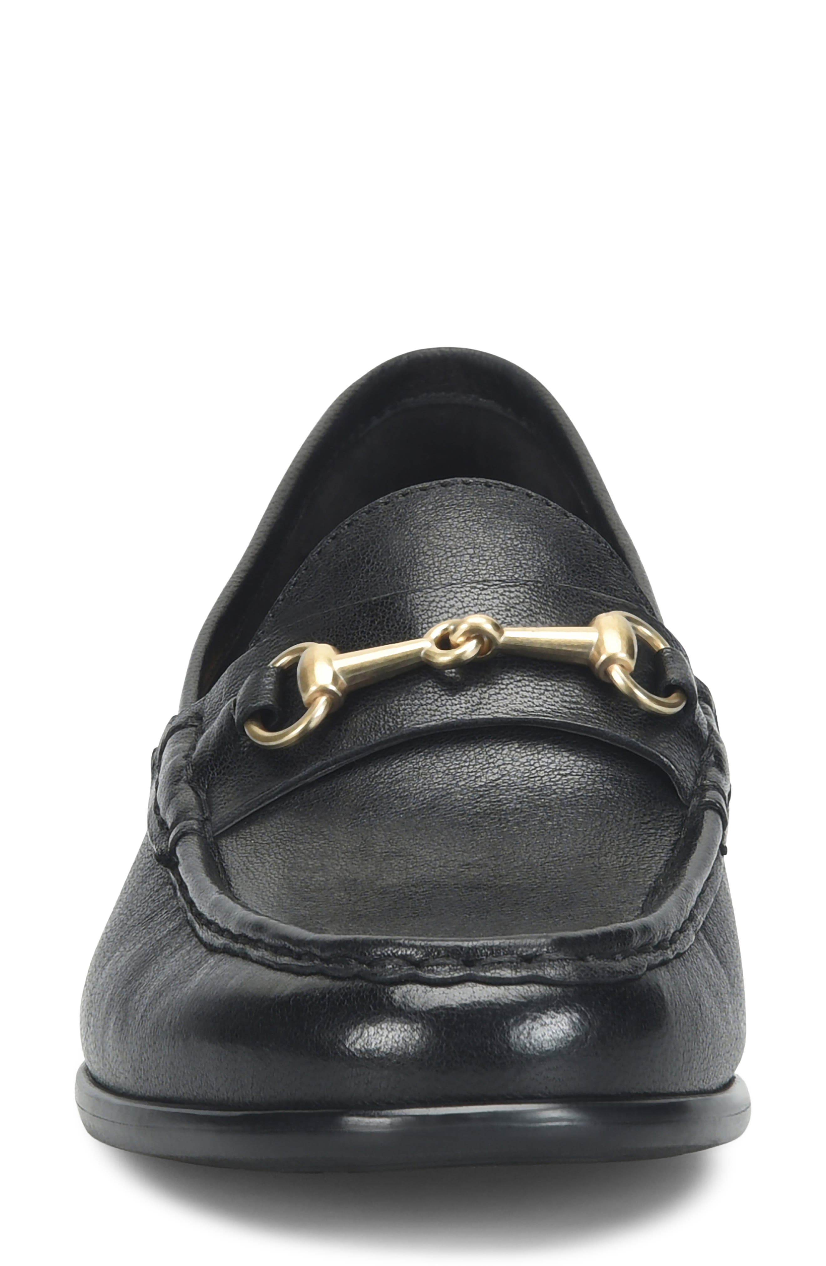 Jennifer Bit Loafer, Alternate, color, BLACK