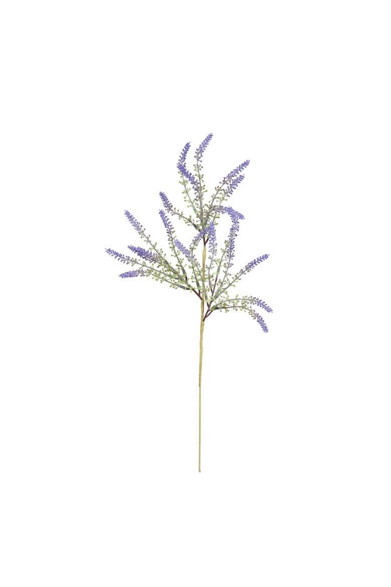 Lavender Spring Decorative Tree Stem Pick 20", Alternate, color, Purple