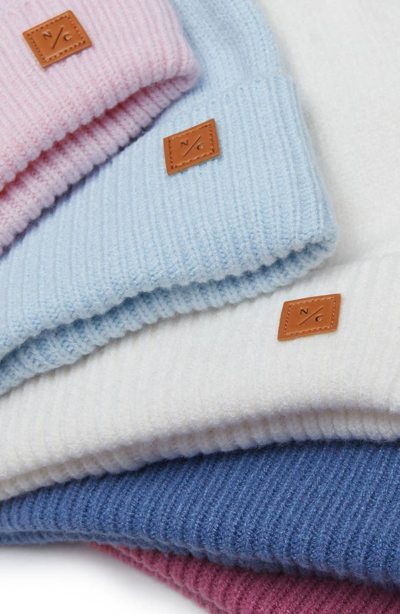 Northern Classics Knit Winter Hat with Knit Pom, Alternate, color, Cloud Blue