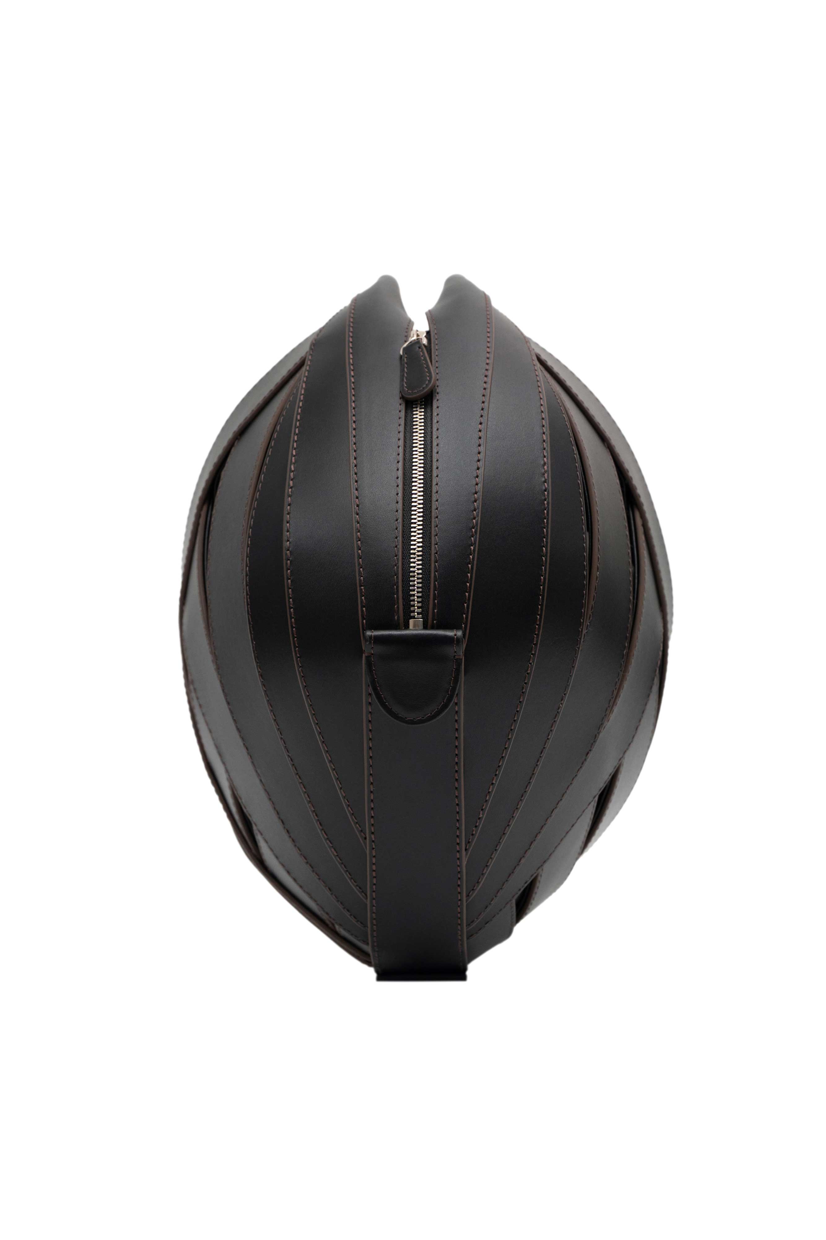 PERRIN PARIS Le Panier Handbag Classic, Alternate, color, Black / Espresso