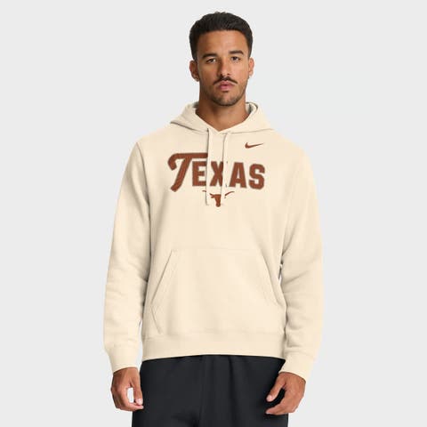 Men's Nike Natural Texas Longhorns Primetime Club Hoodie