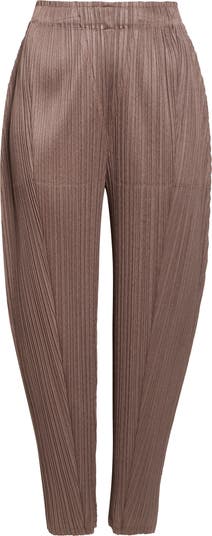 Pleats Please Issey Miyake Thicker Bottoms 2 Pleated Tapered Ankle