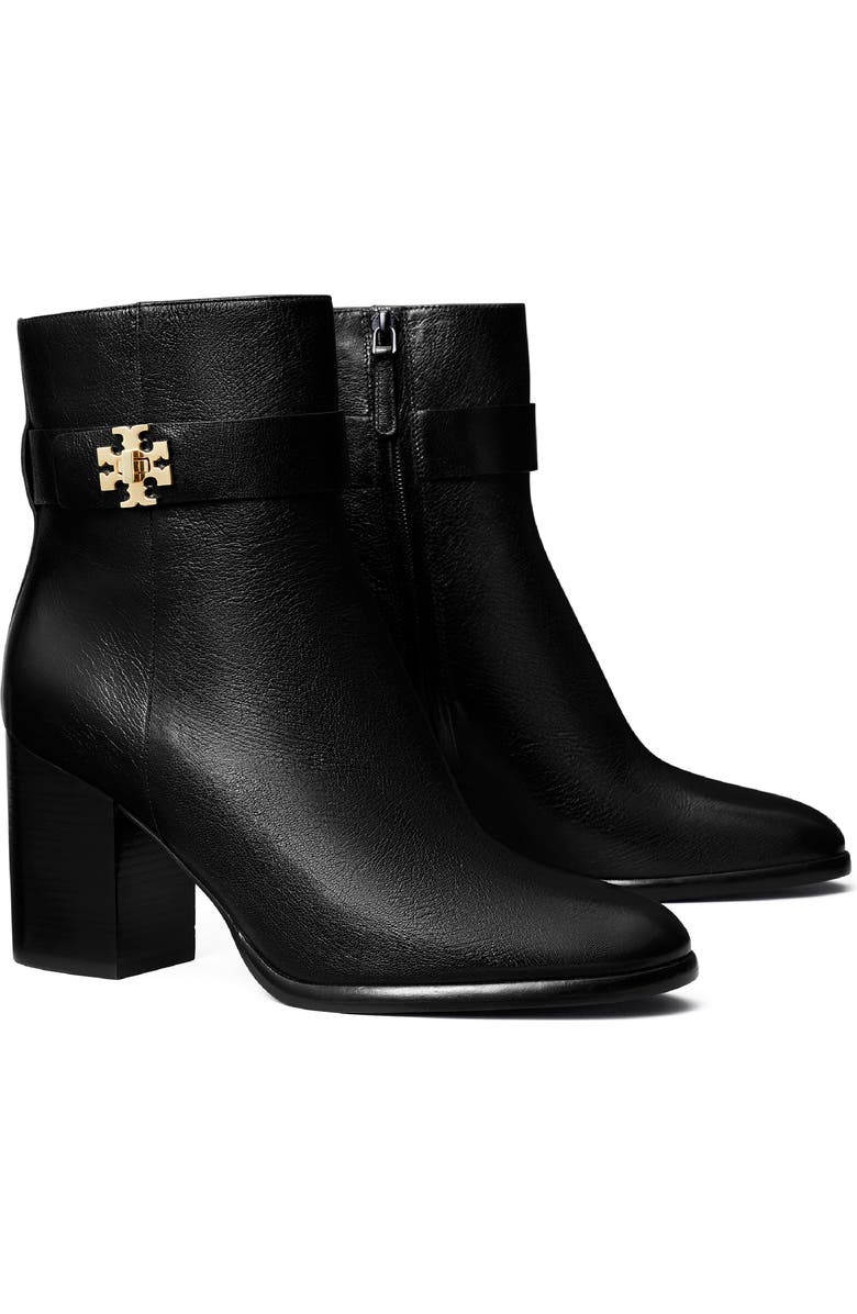 Tory Burch T Lock Bootie, Main, color, Perfect Black