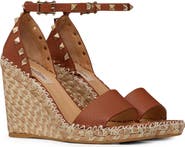 ■VALENTINO GARAVANI■Rockstud 55 エスパドリーユ ウェッジ Valentino Garavani - Light Ivory Rockstud Espadrille Wedge, 55mm