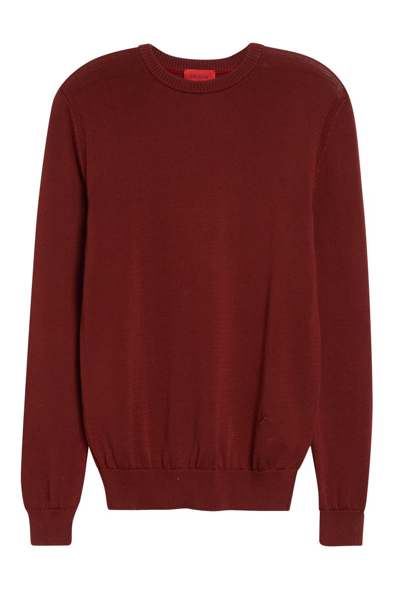 Cotton Sweater, Alternate, color, MATTONE