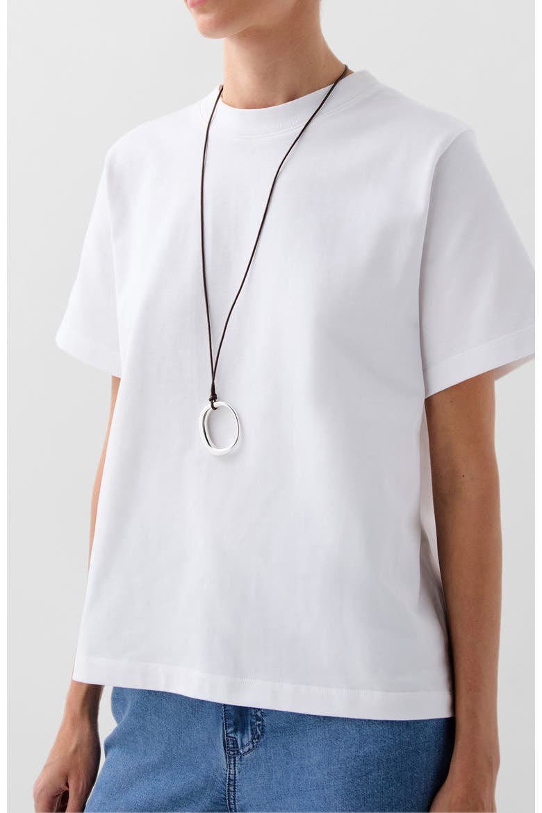 Heavy Solid Tee, Main, color, White