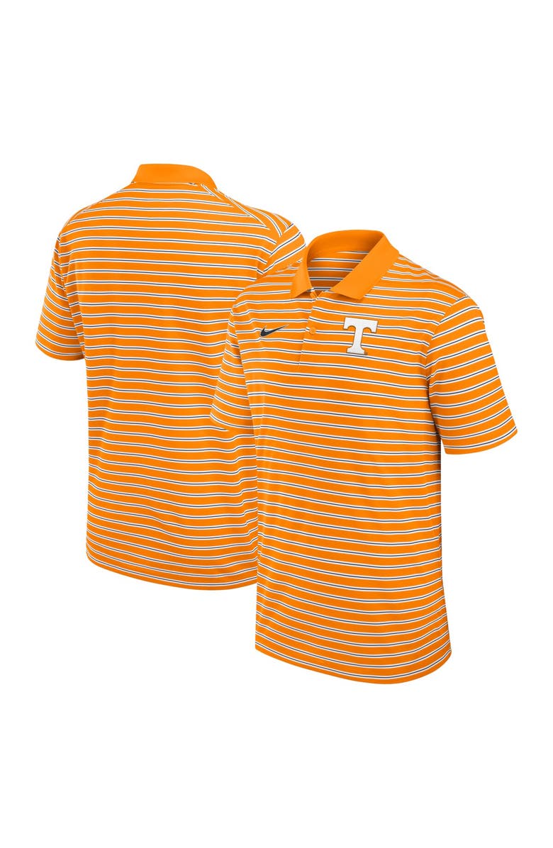Nike Men's Nike Tennessee Orange/White Tennessee Volunteers Primetime Victory Striped Performance Polo, Alternate, color,