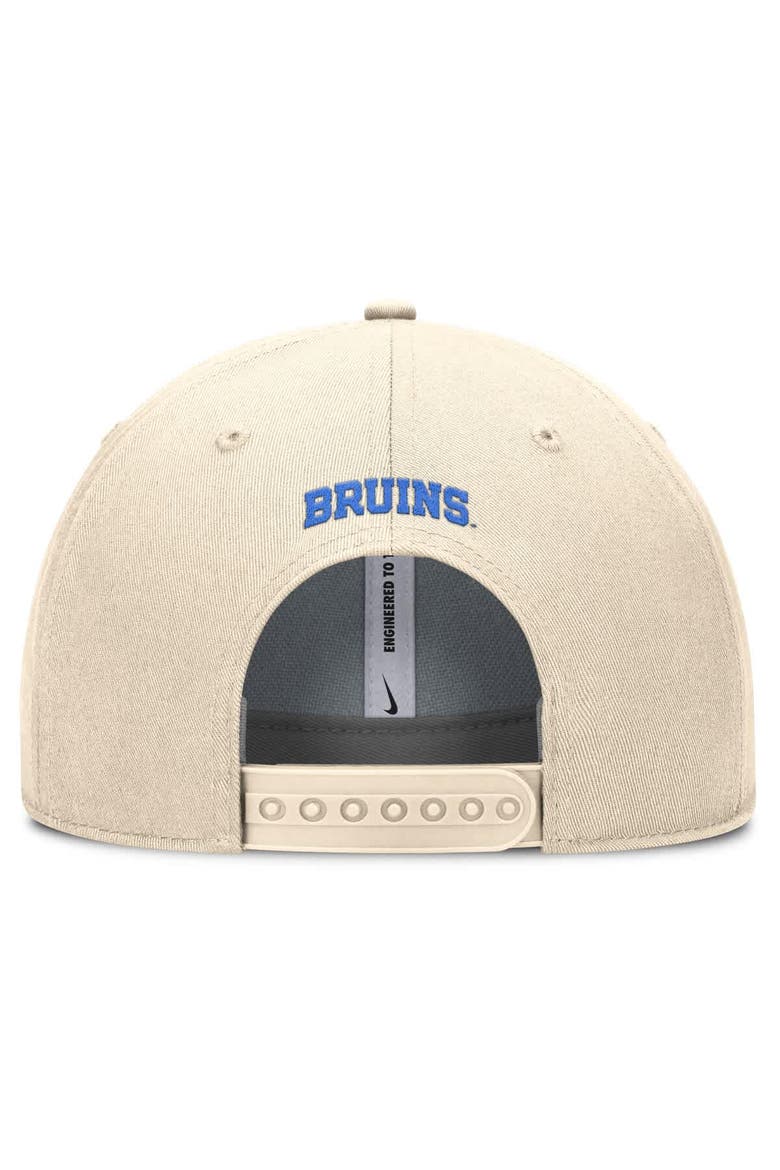 Men's Jordan Brand Natural UCLA Bruins Rise Primetime Performance Trucker Adjustable Hat, Alternate, color, Natural