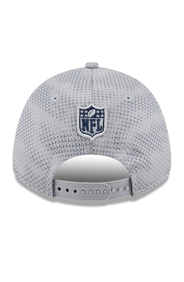 New Era Men's New Era Gray Dallas Cowboys 2024 Sideline 9FORTY Stretch-Snap Hat, Alternate, color, Gray