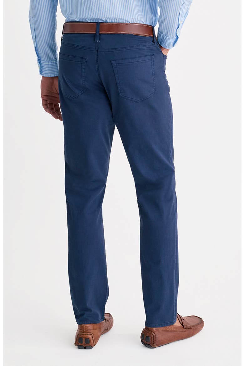 Sateen Five Pocket Pants, Alternate, color, BLUE BLAZER