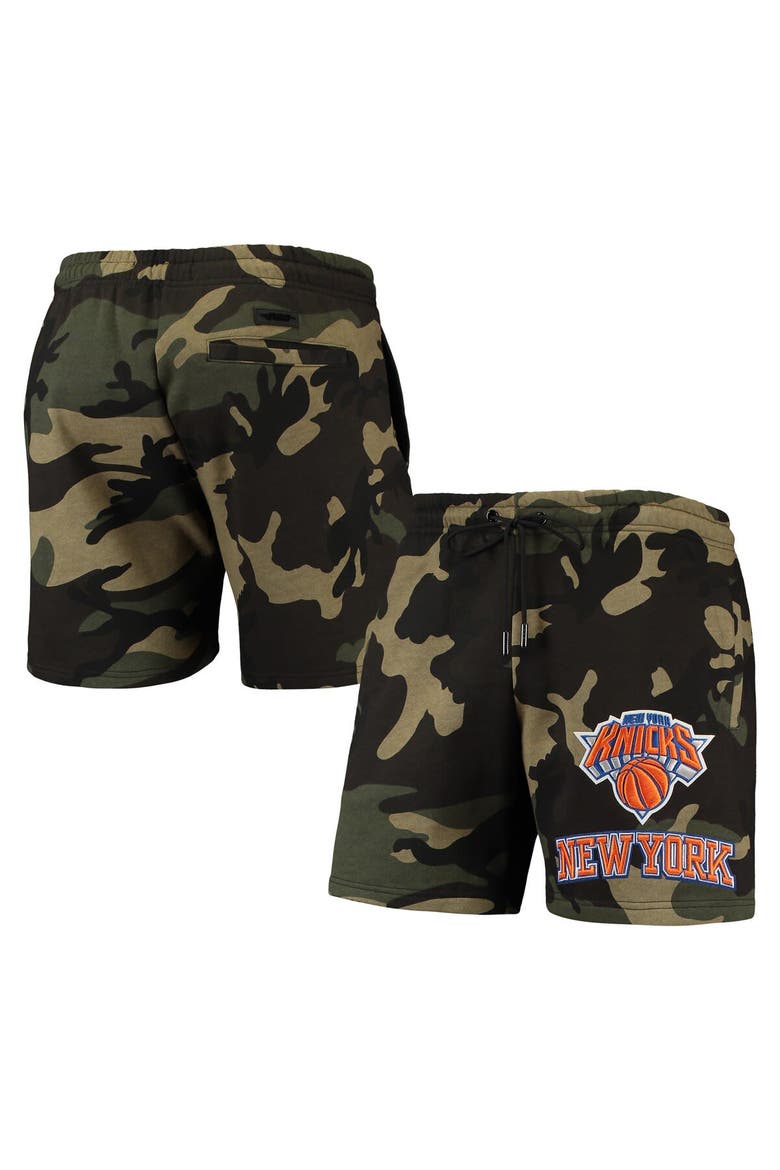 Men's Pro Standard Camo New York Knicks Team Shorts, Main, color, Camo