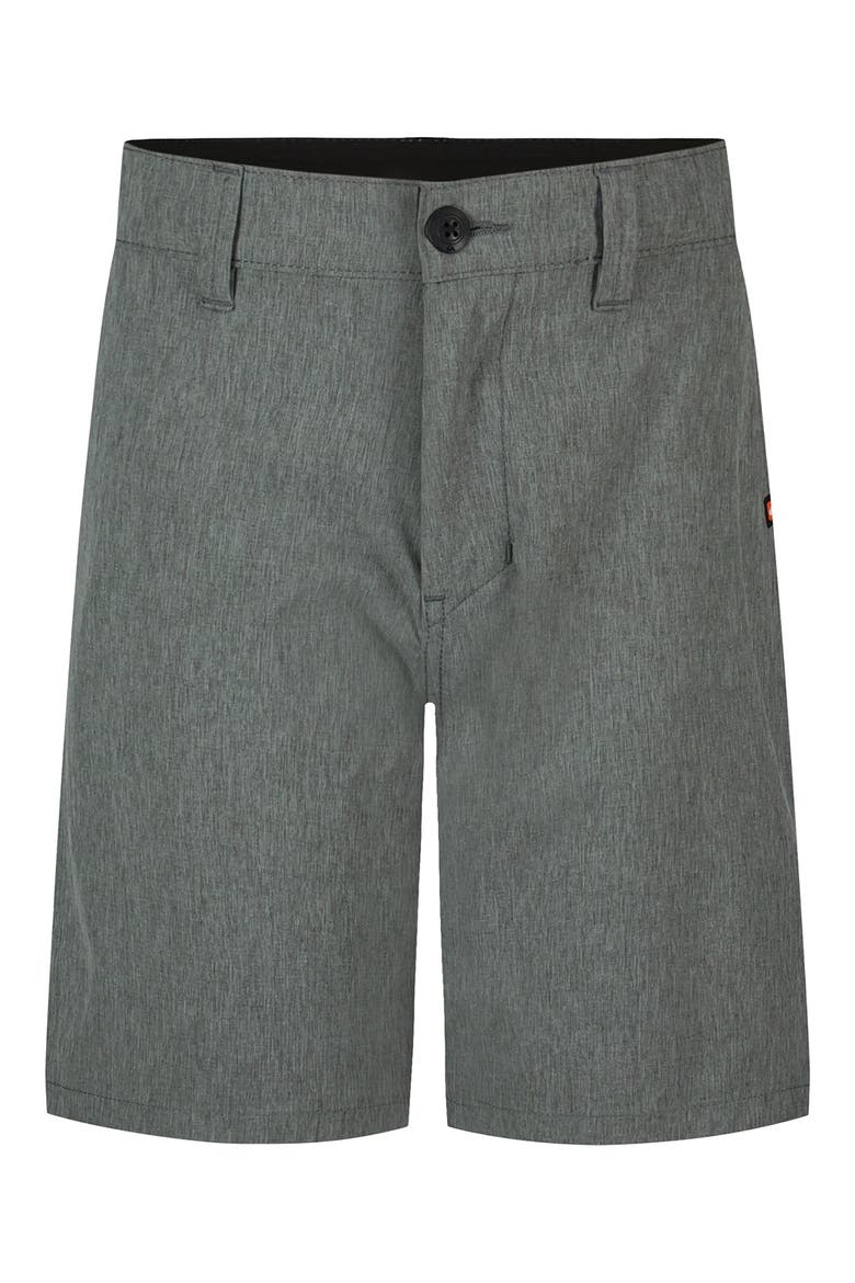 Kids' Miles Hybrid Shorts, Main, color, GRY HEATHER