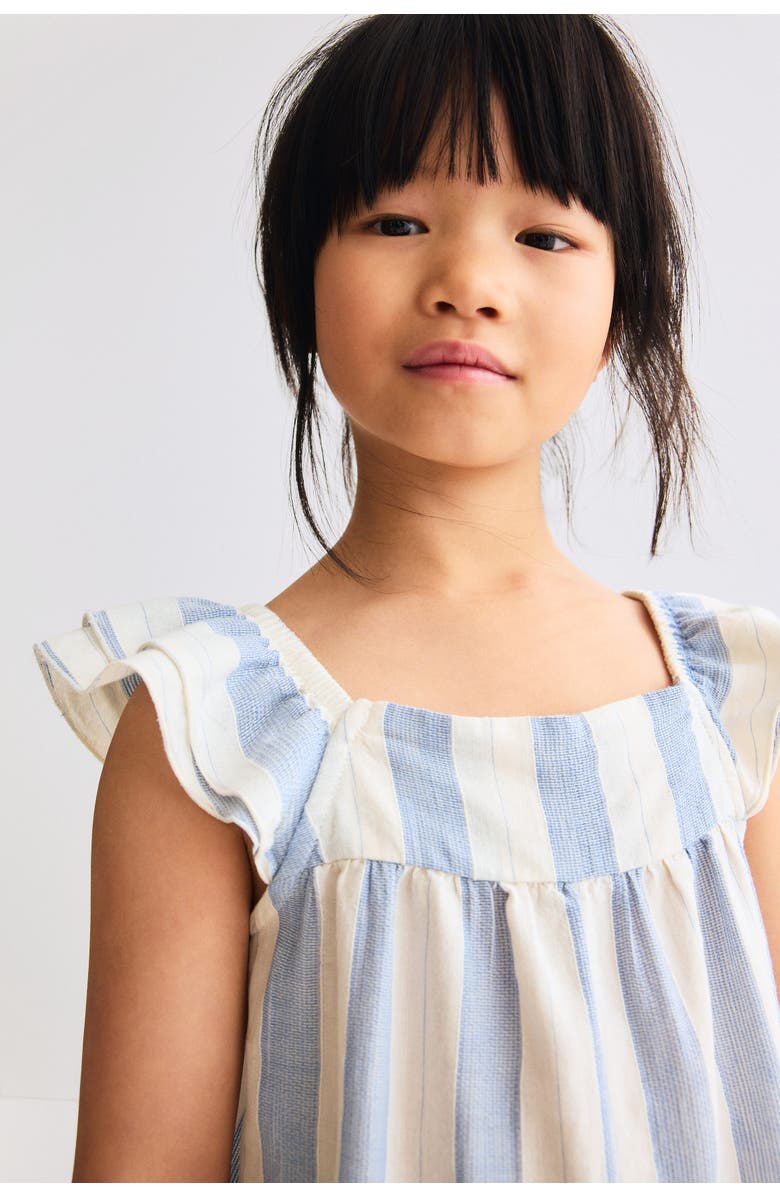 H&M Flutter-sleeved Jumpsuit, Alternate, color, 