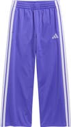adidas Kids' 3-Stripes Tricot Wide Leg Pants