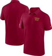 Nike Men's Nike Burgundy Washington Commanders Sideline Coaches Performance Polo
