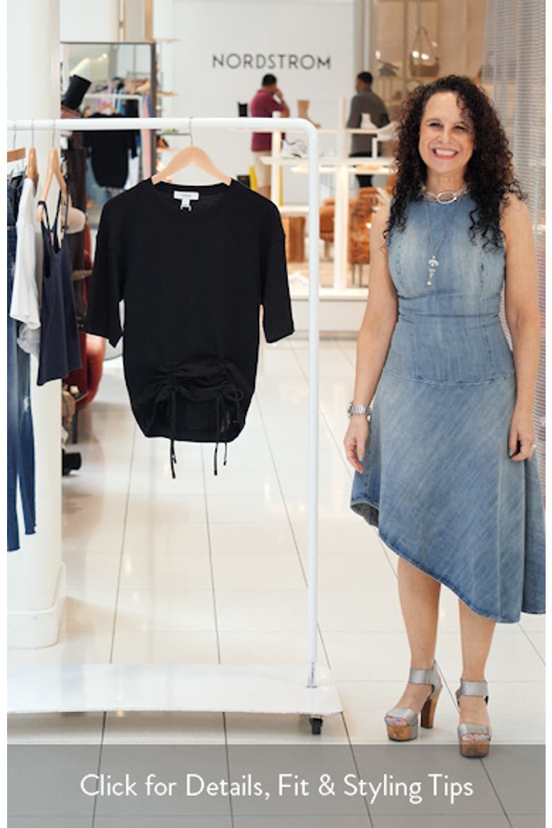 Drawstring Hem T-Shirt video