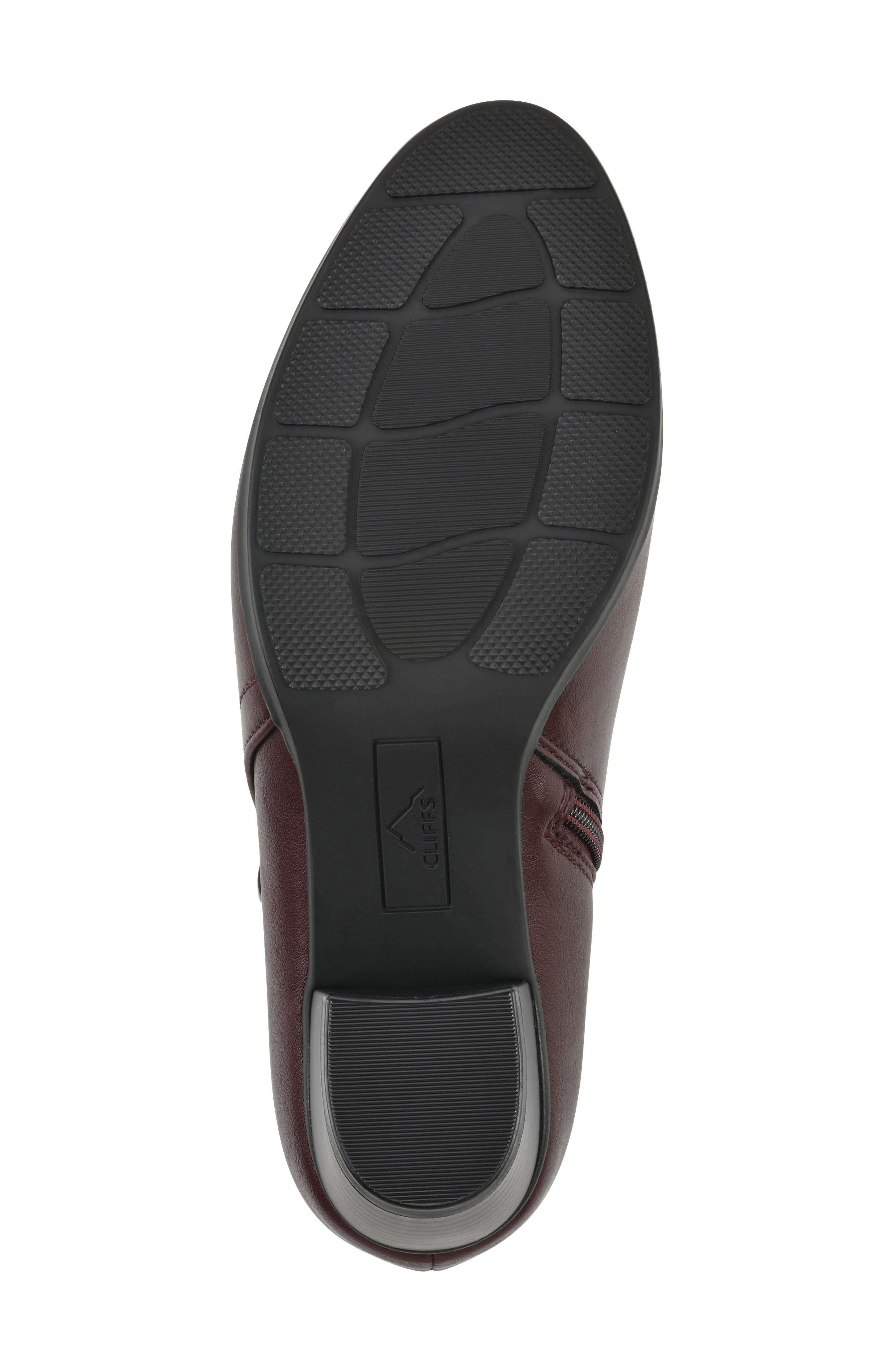 Anslie Bootie, Alternate, color, BURGUNDY/ SMOOTH