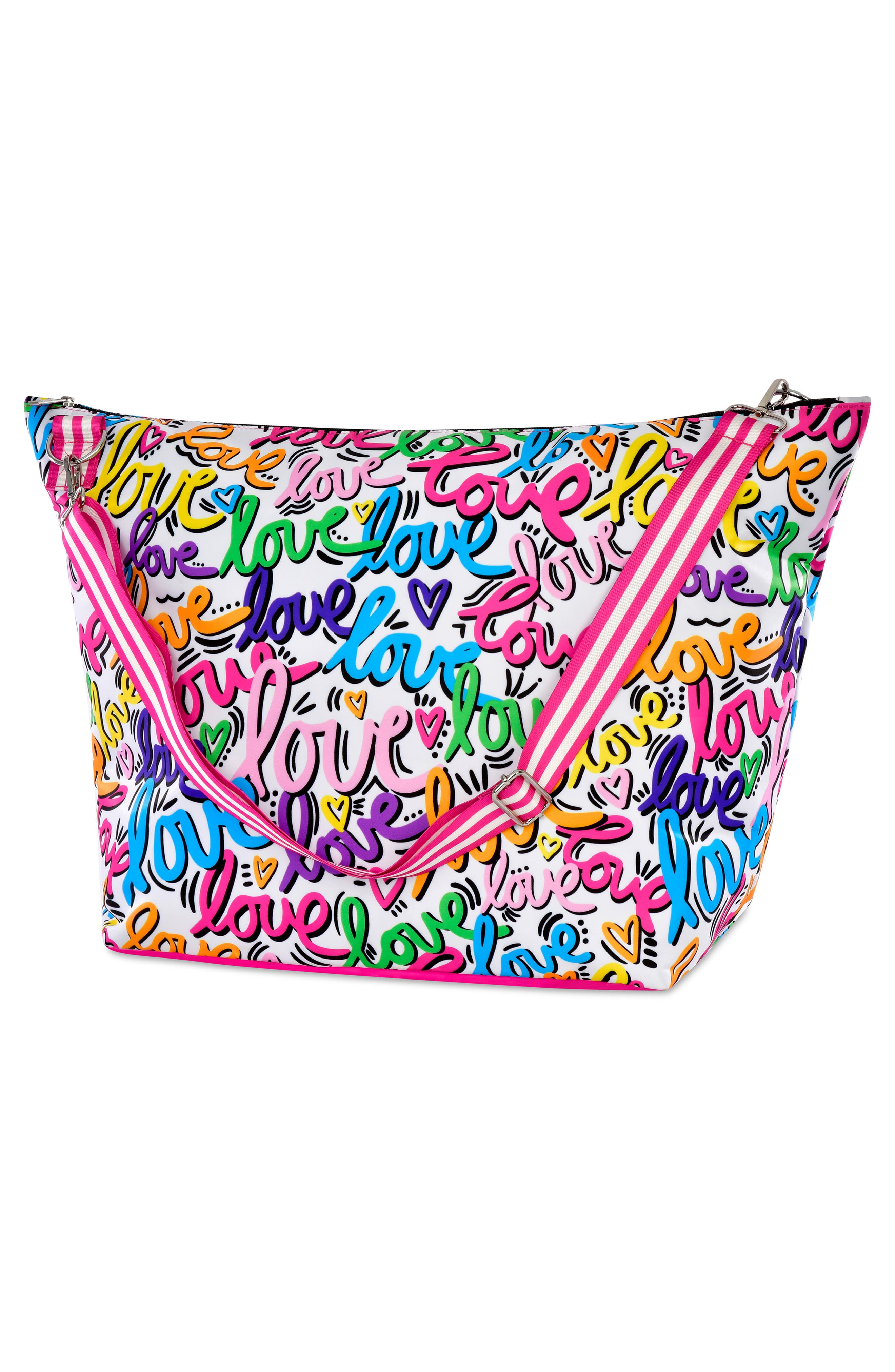 Iscream Kids' Love Letters Weekend Bag, Alternate, color, 