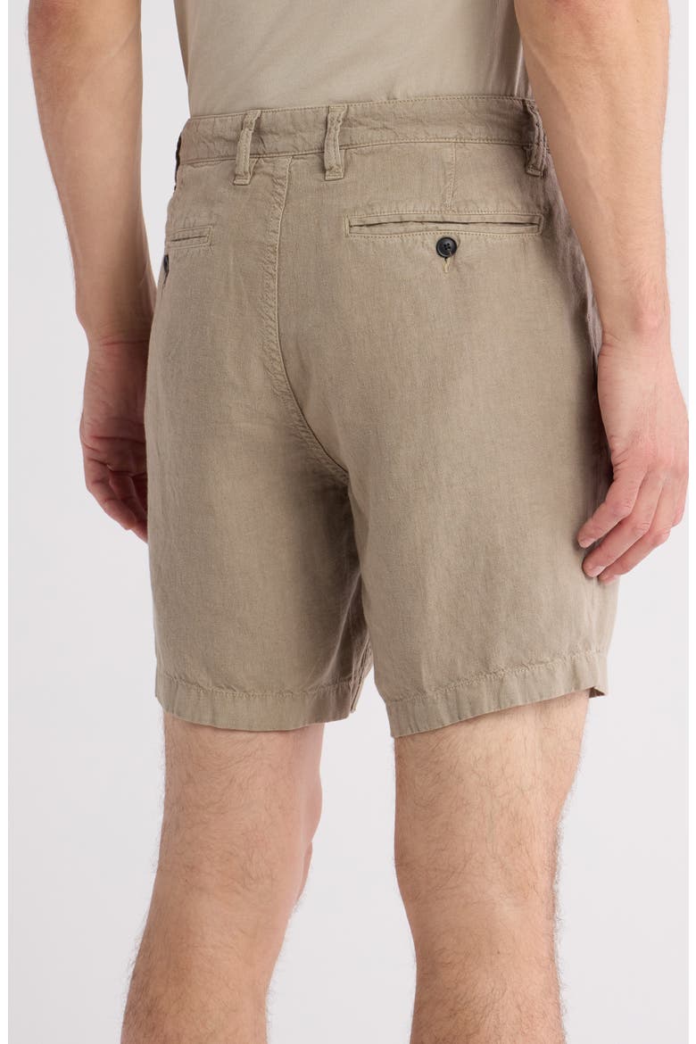 Johnny Flat Front Shorts, Alternate, color, SPRUCE