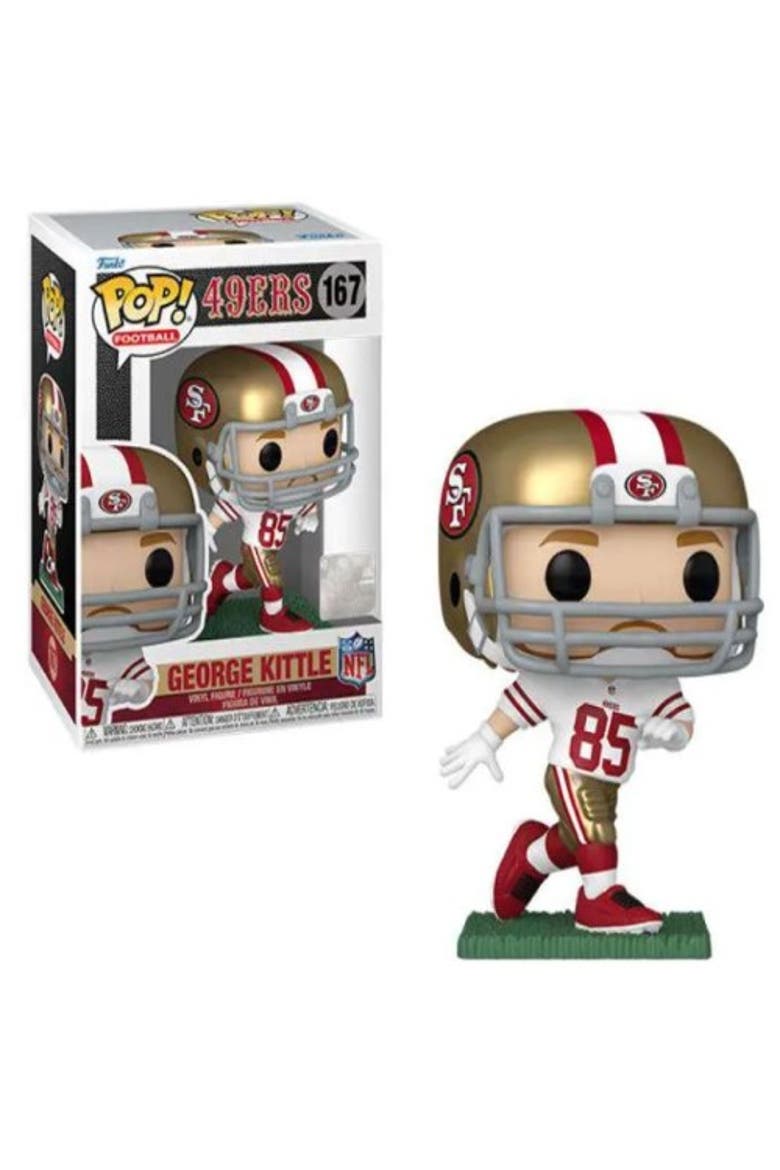 George Kittle (San Francisco 49ers) Funko Pop! NFL Series 9, Main, color, Multi-Color