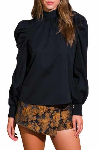 FLYING TOMATO Woven Tie Back Top