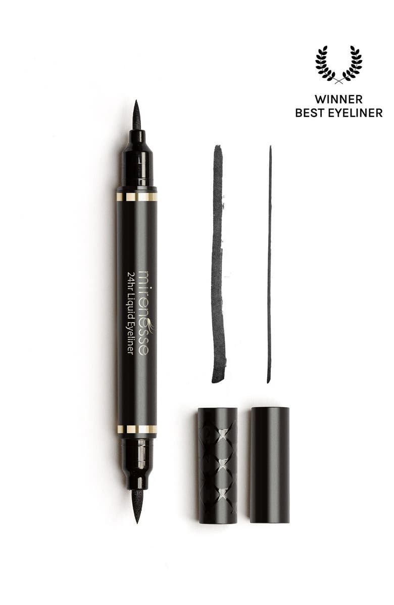 MIRENESSE Liquid Define Art Duet 24hr Eye Liner - Black, Alternate, color,