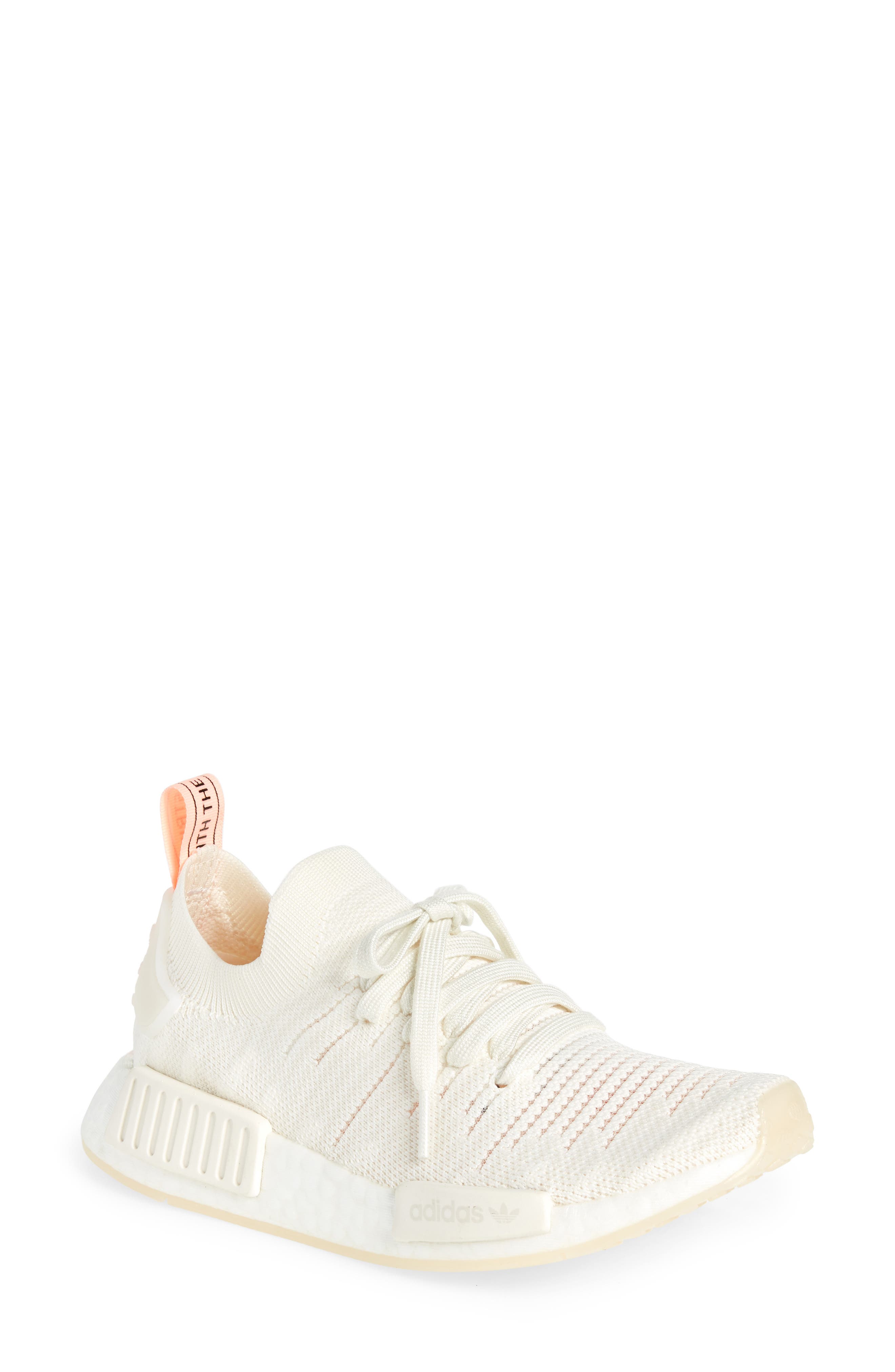 adidas NMD_R1 STLT Primeknit Sneaker, Main, color, 