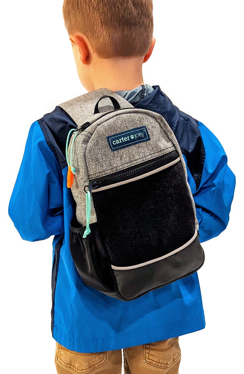 carter joey Sling Pack Heather Gray Children's Backpack, Alternate, color, Gray