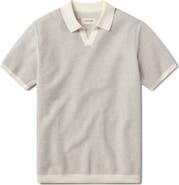 The Normal Brand Robles Bird's Eye Polo