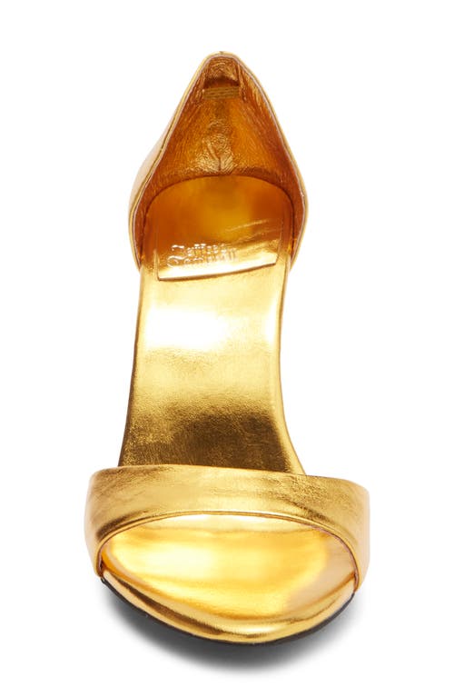 Jeffrey Campbell Cheat Code Stiletto Sandal In Gold