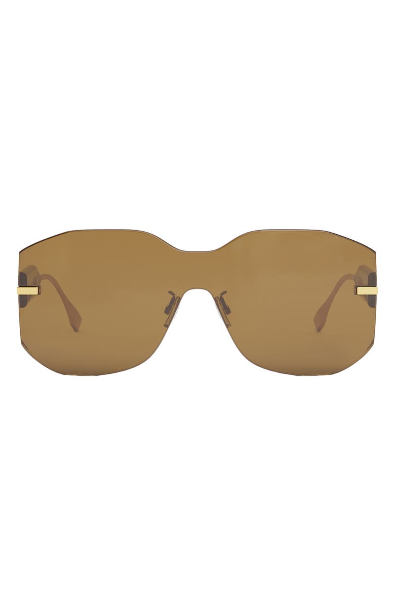 Fendi 'Fendigraphy Geometric Sunglasses, Main, color, 