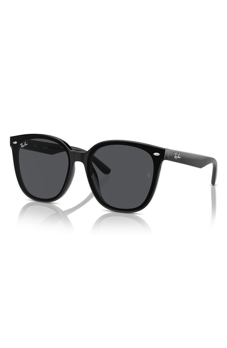 Ray-Ban 66mm Oversize Irregular Sunglasses, Alternate, color,