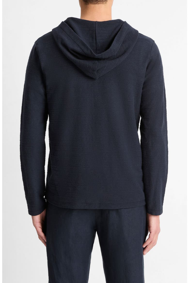 Cotton Hoodie, Alternate, color, COASTAL
