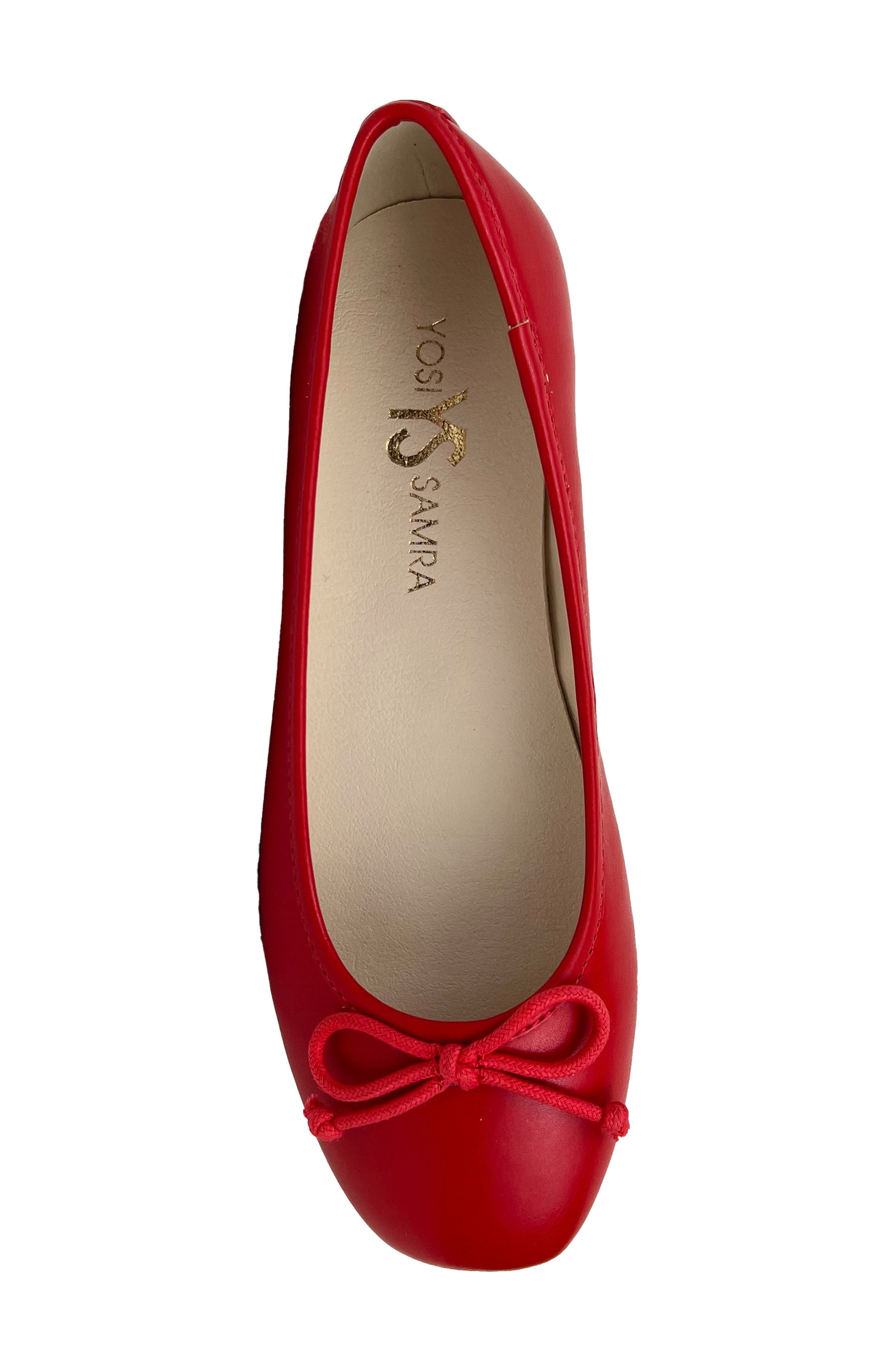 Kids' Miss Sadie Ballet Flat, Alternate, color, RED