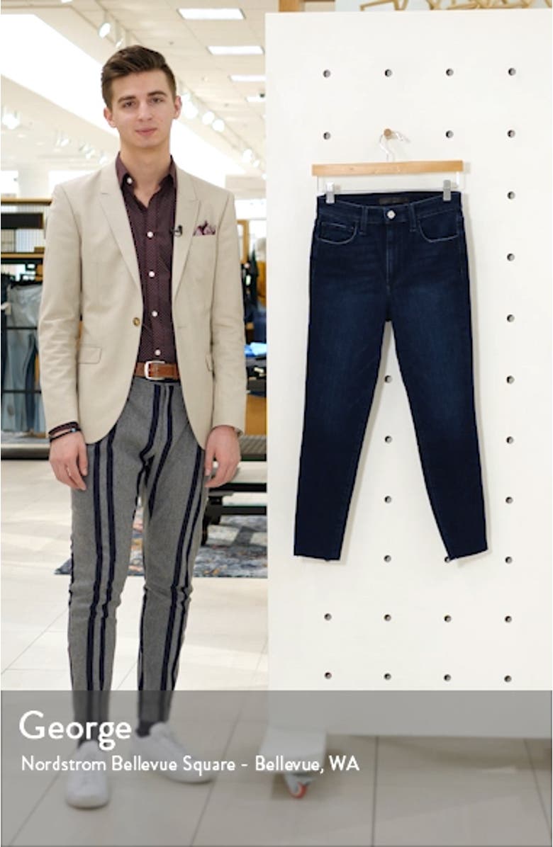 The Charlie High Waist Crop Skinny Jeans, sales video thumbnail