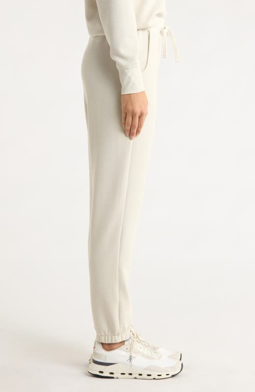 Free Fly Waffle Knit Joggers In White