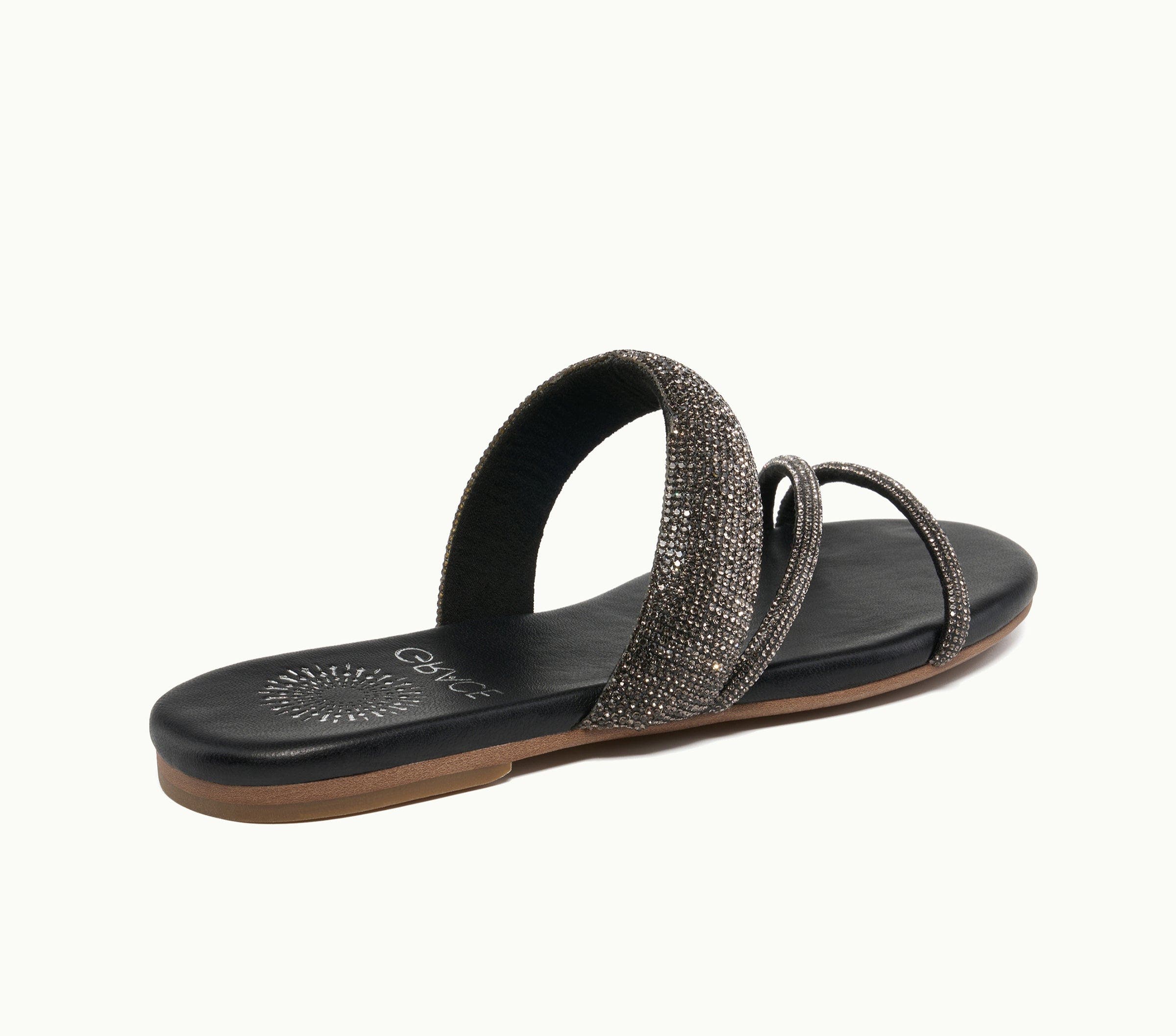Grace Footwear Santorini Sandal, Alternate, color, Pewter