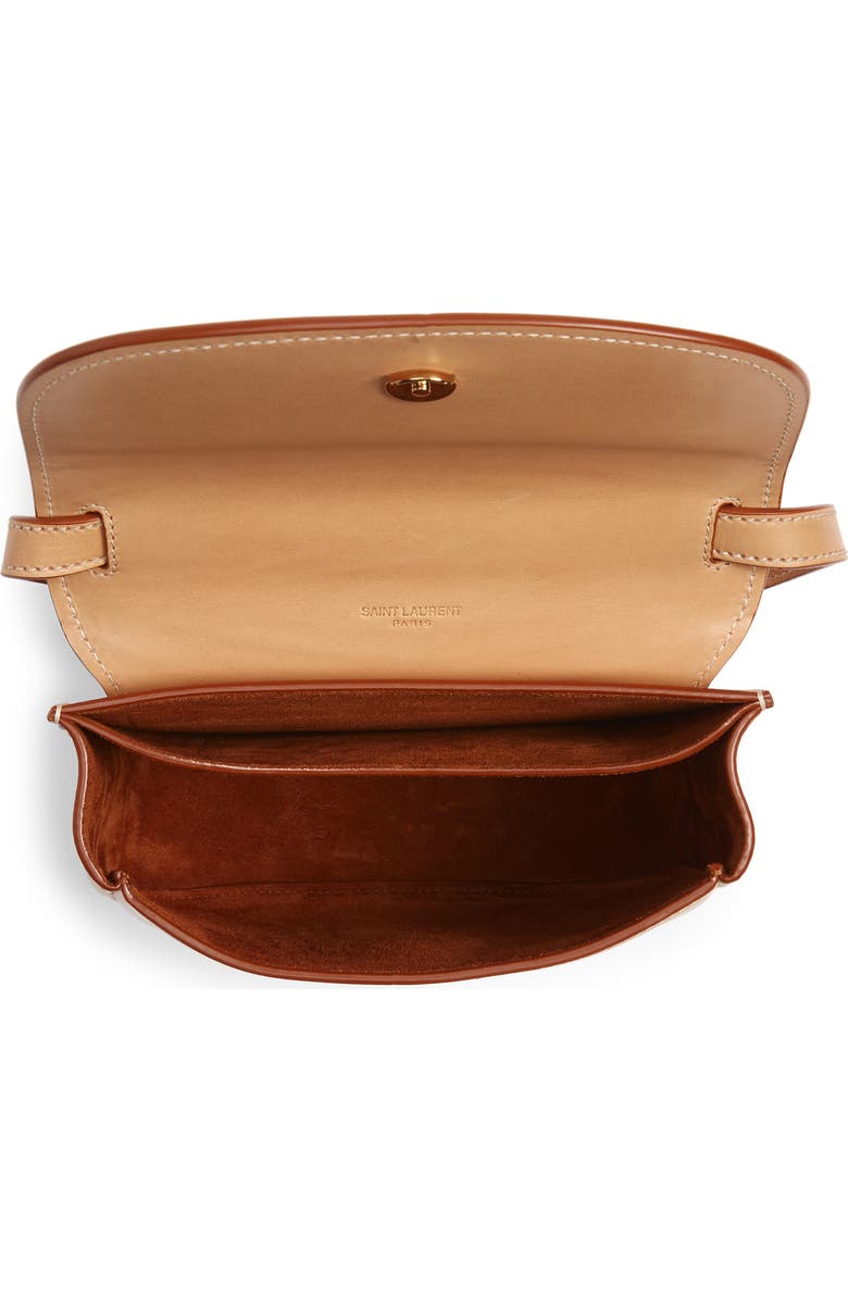 Saint Laurent Kaia Leather Crossbody Bag, Alternate, color,