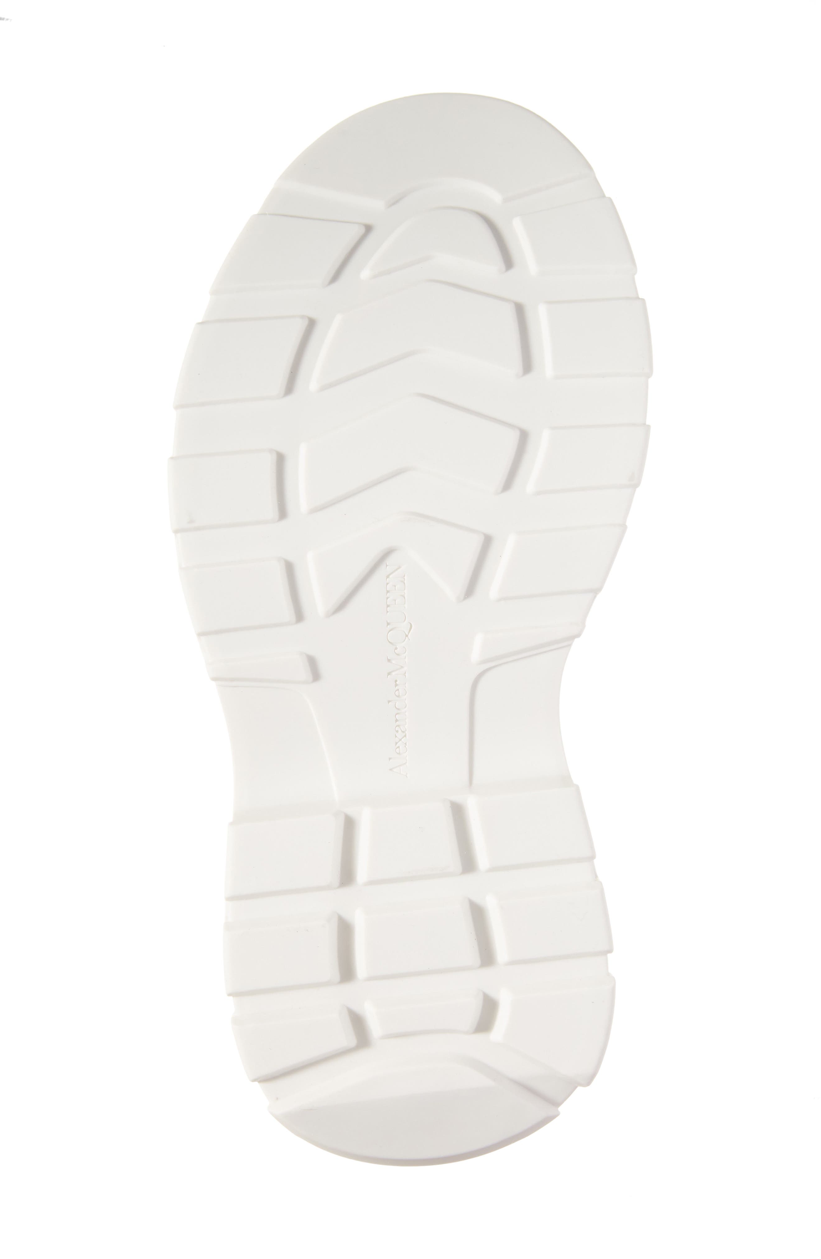 McQueen Tread Slick Satin High Top Sneaker, Alternate, color, 