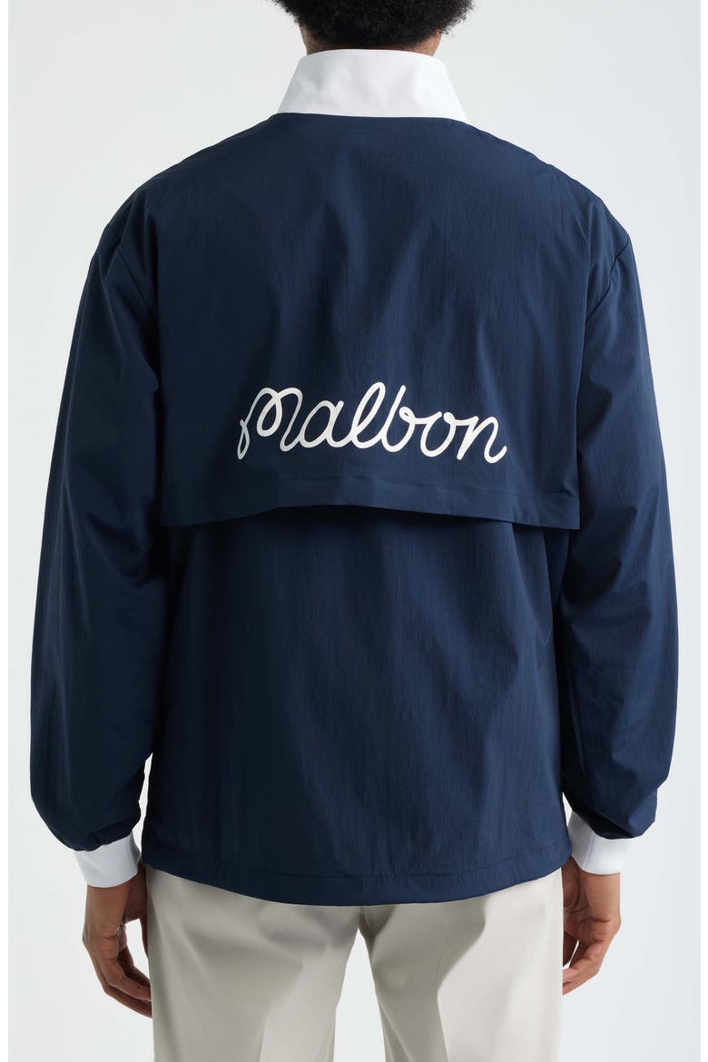 Cascade Colorblock Quarter Zip Windshirt Pullover, Alternate, color, MIDNIGHT