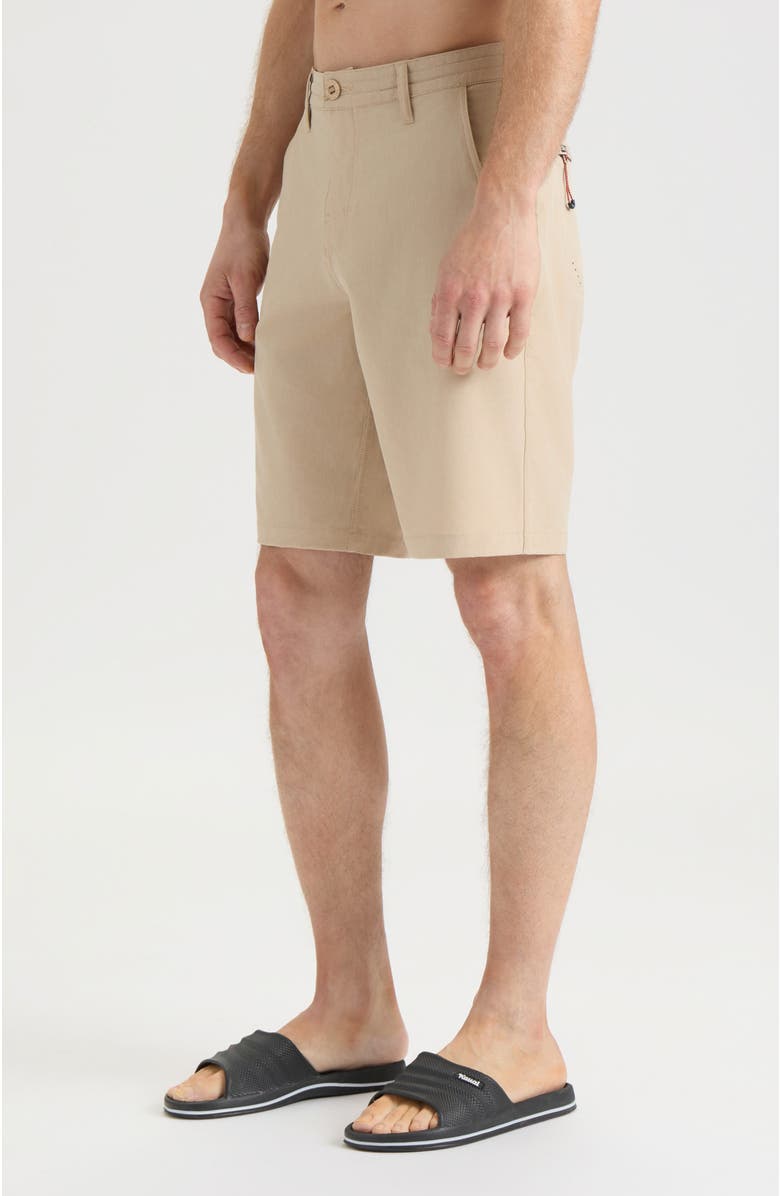 Salt Life Expedition Hybrid Shorts, Alternate, color, Safari