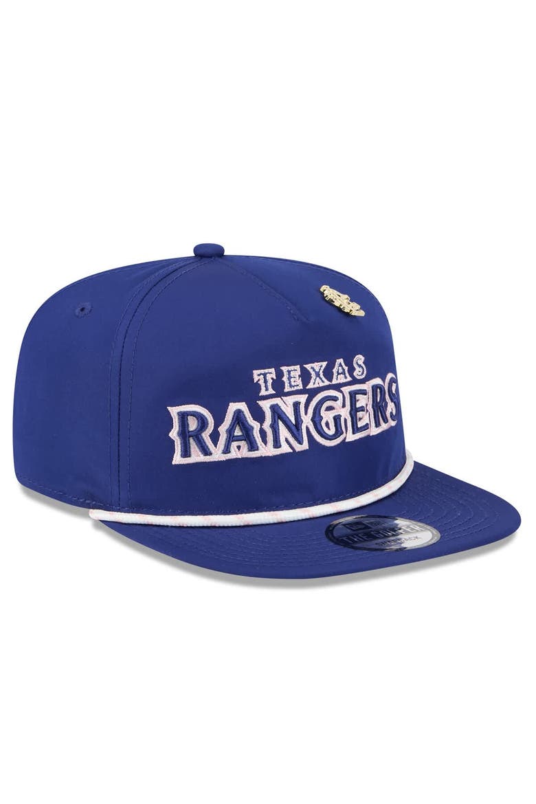 Men's New Era  Royal Texas Rangers 2025 Big League Chew Golfer Snapback Hat, Alternate, color, Royal