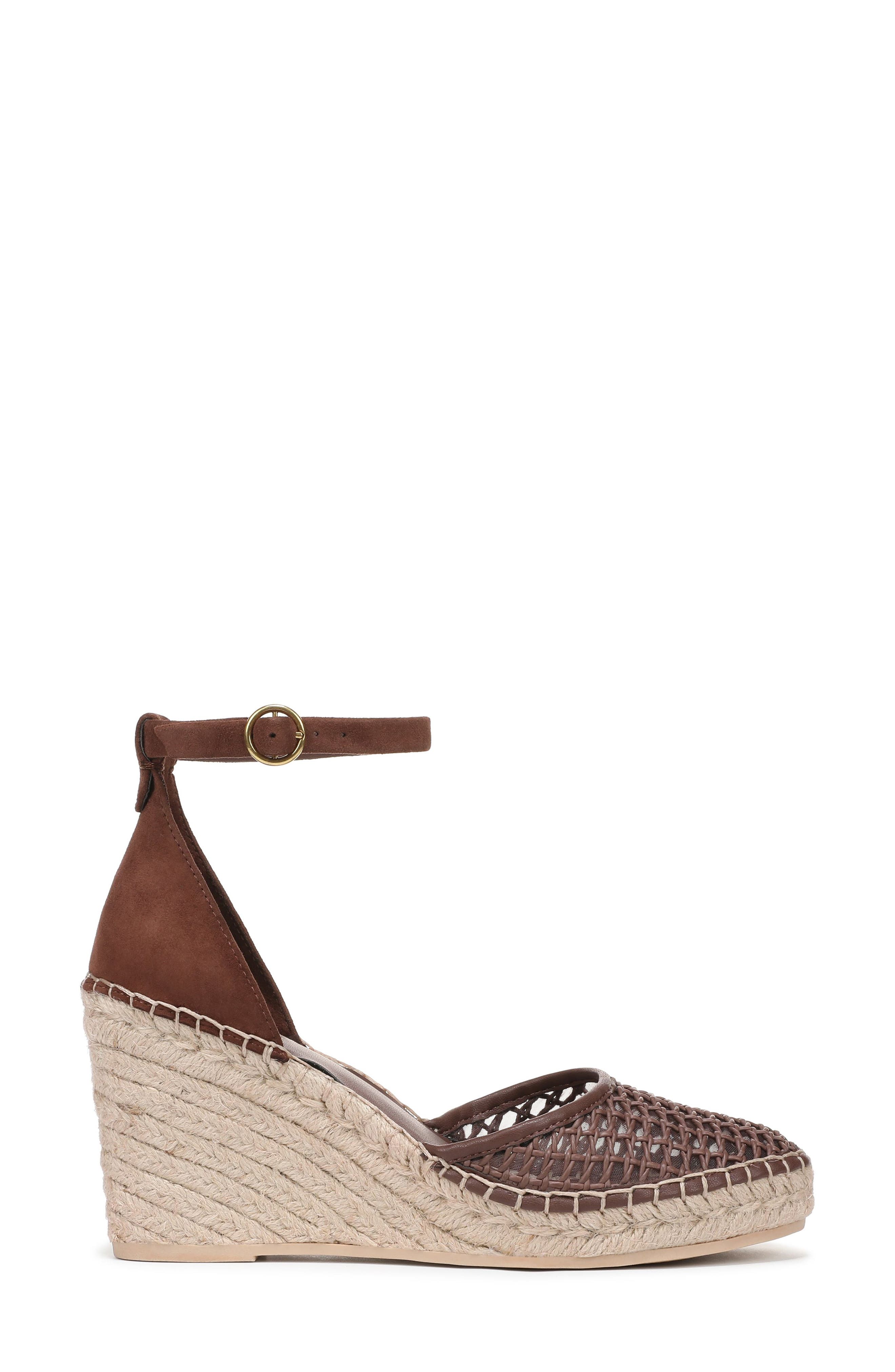 Idalia Espadrille Wedge, Alternate, color, DARK BROWN