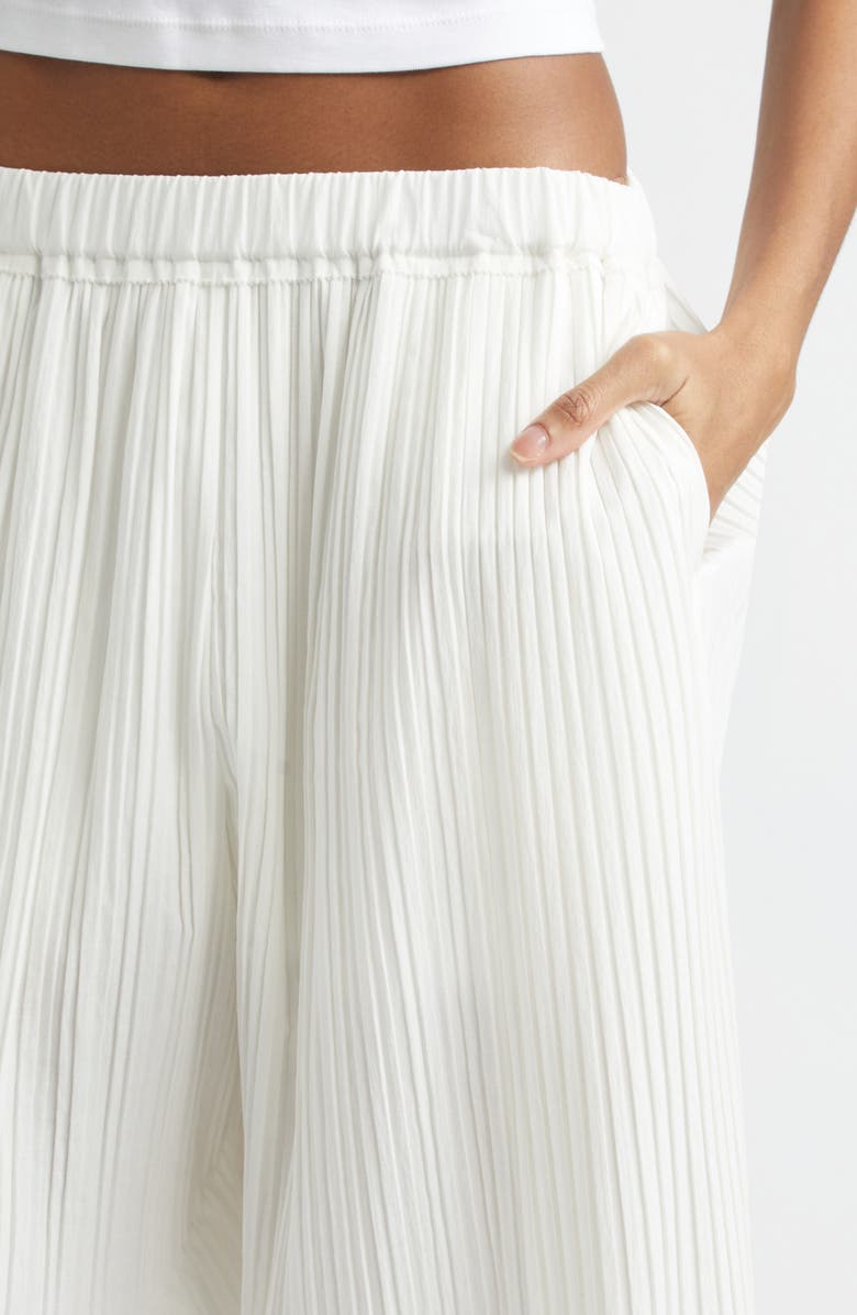 EENK Pleated Straight Leg Pants, Alternate, color, Ivory