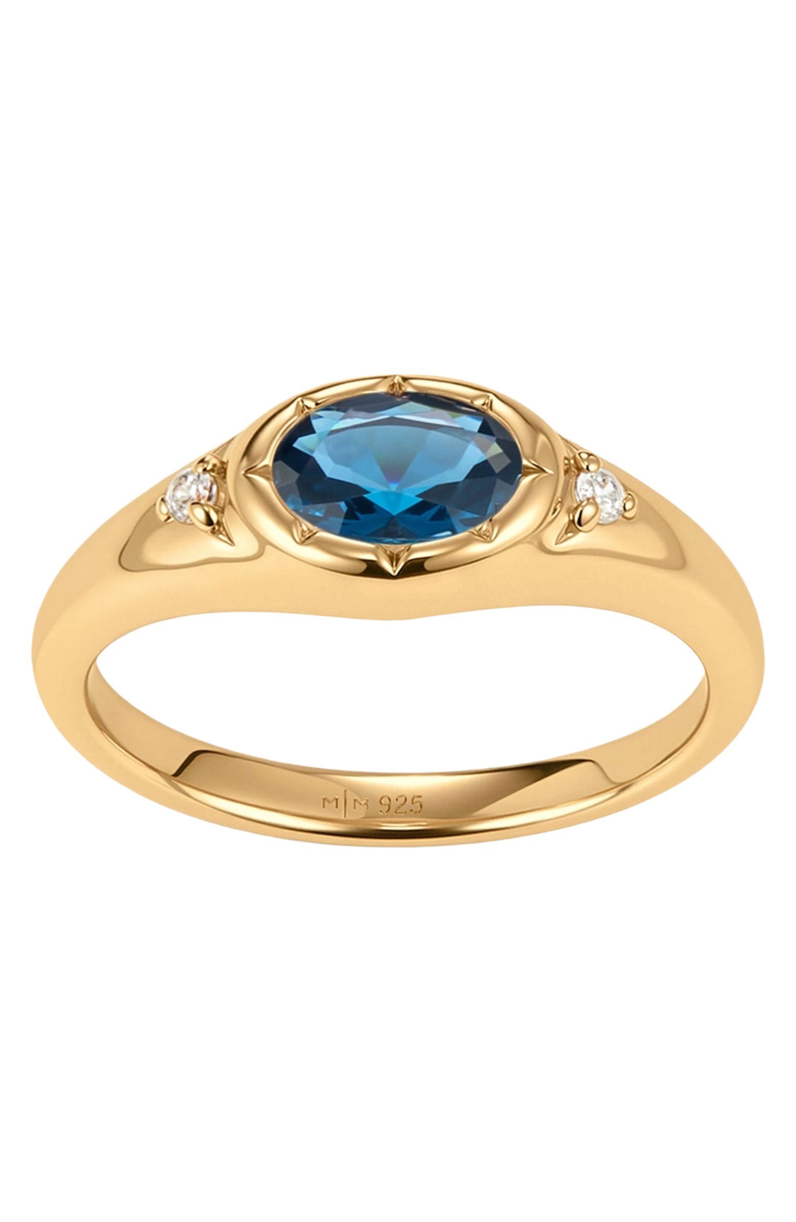 September Gold Vermeil