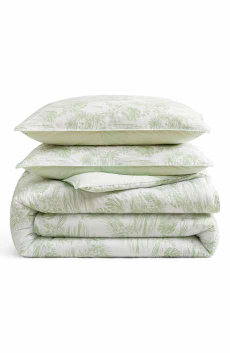 Tommy Bahama Beach Bluff Toile Cotton Comforter & Sham Set